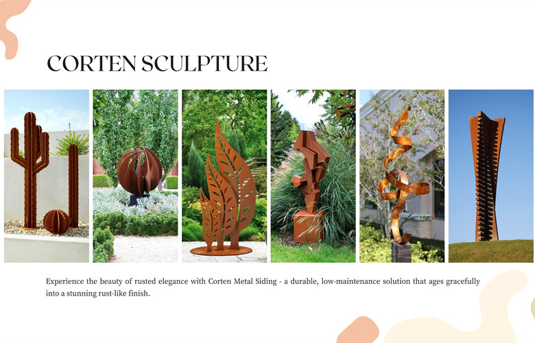 corten steel sculpture 